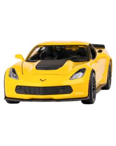 Macheta Chevrolet Corvette Z06 C7 2015 Coupe 1:24 Maisto Galben