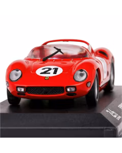 Macheta Auto Ferrari 250P Spider 3.0L V12 N21 Le Mans 1963 Red 1:43 Magazine Models