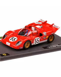 Macheta Ferrari 512S Spider No.55 1000km Nurburgring 1970 rosu 1:43