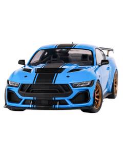 Macheta Auto Ford Mustang Super Snake 2025 Albastru 1:18 Solido
