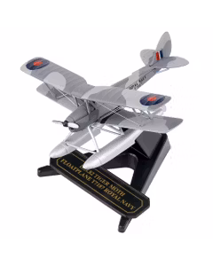 Macheta hidroavion De Havilland Tiger Moth T7187 - Royal Navy - scara 1:72 Oxford