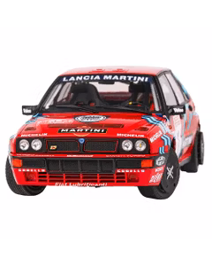 Macheta Lancia Delta HF Integrale Rally San Remo 1989 1:18 Solido Miki Biasion