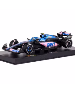 Macheta monopost Alpine A523 2023 F1 #10 Gasly cu casca