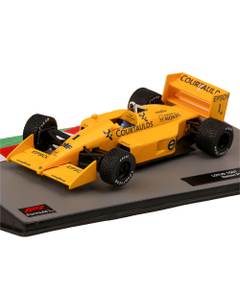 Macheta monopost F1 Lotus 100T No.1 Nelson Piquet 1988 galben 1-43