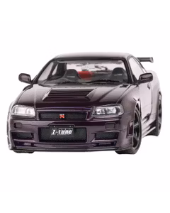 Macheta auto Nissan Skyline GT-R R34 Z-Tune 1999 Midnight Purple 1:18 Solido