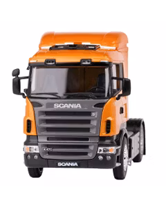 Macheta Scania R470 2009 Portocaliu Metalizat 1:32 - Welly