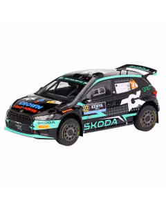 Macheta Skoda Fabia Rally2 Safari Rally Kenya 2024 #22 Greensmith-Andersson - 1:18 IXO