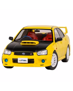 Macheta Subaru Impreza WRX Sti Works 2003 Galben 1:18 - Solido