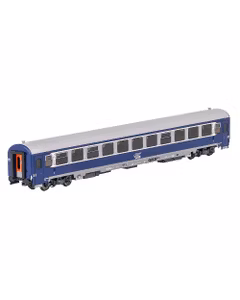 Macheta Vagon CFR Clasa 2 seria 21-86 AVA200 - Albastru/Gri, Nr. 61 53 21-86 021-3, Scara 1:87, AF20027 - Amintiri Feroviare