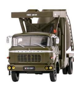 Macheta vehicul militar Berliet VTC transport nuclear olive 1:43