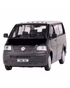 Macheta auto Volkswagen T5 2010 negru 1:43 Cararama