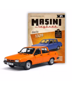 Masini de Legenda Nr.24 - Dacia 1309 Portocaliu - Macheta Auto 1:43 - DeAgostini