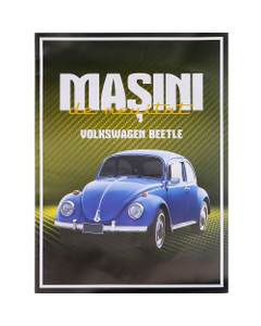 Nr.8 - Volkswagen Beetle albastru - Masini de neuitat - 1:60