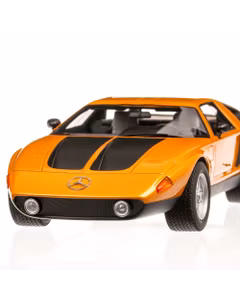 Mercedes C111-II 1970, macheta  auto, scara 1:18, portocaliu metalizat, BoS-Models