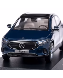 Mercedes EQA (H243) 2021, macheta auto scara 1:43, albastru inchis, Herpa