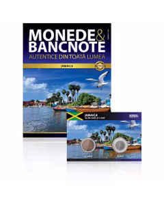 Nr.23 - Monede si Bancnote Autentice - 25 centi si 1 cent Jamaica
