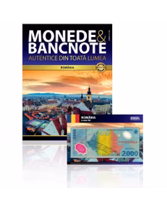 Nr.24 - Monede si Bancnote Autentice - 2000 Lei Romania