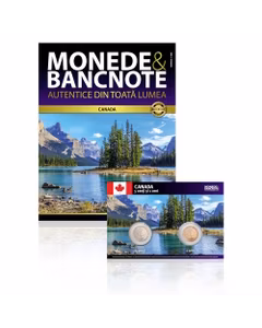Nr.5 - Monede si Bancnote Autentice - 5 centi si 1 cent Canada