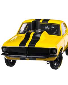 Mustang Gasser 1969, macheta auto scara 1:18, galben, GMP