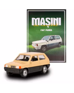 Nr.27 - Fiat Panda albastru deschis - Masini de neuitat - 1:60