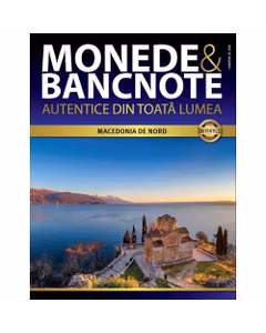 Nr.28 - Monede si Bancnote Autentice - 10 dinari Macedonia de Nord