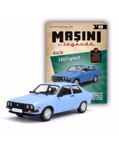 Masini de Legenda Nr.29 - Dacia 1410 Sport Albastru- Macheta Auto 1:43 DeAgostini