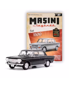 Masini de Legenda Relansare Nr.27 - Fiat 1500 Negru - Macheta Auto 1:43 DeAgostini