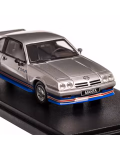 Opel Manta B i200 1984, macheta auto, scara 1:43, argintiu, Neo