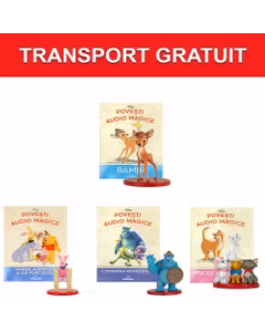 Pachet Nr. 16 + 17 + 18 + 19 - Povesti Audio Magice Disney - Colectie DeAgostini