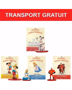 Pachet Nr. 20 + 21 + 22 + 23 - Povesti Audio Magice Disney - Colectie DeAgostini