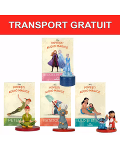 Pachet Nr. 12 + 13 + 14 + 15 - Povesti Audio Magice Disney - Colectie DeAgostini
