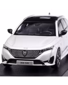 Peugeot 308 SW GT 2021, macheta auto, scara 1:43, alb, Norev