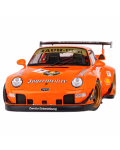 Macheta Porsche RWB Jagermeister 1:18 portocaliu - Solido