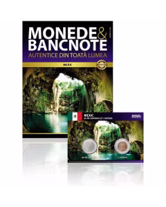Nr.13 - Monede si Bancnote Autentice - 50 de centavos si 1 centavo Mexic