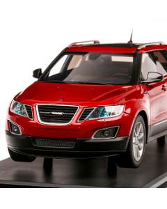 Saab 9-4x Limited Edition 2011, macheta SUV, scara 1:18, visiniu, DNA