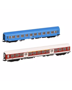 Set 2 Vagoane CFR - BDZ Bucuresti - Dimitrovgrad Epoca V 1:87 AF22006 Amintiri Feroviare