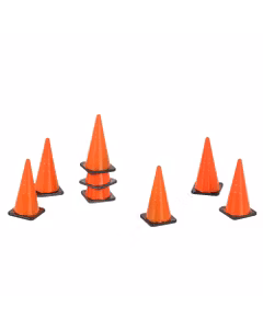 Set 8 conuri orientare trafic scara 1-24