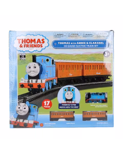 Set Tren Electric Thomas cu Annie & Clarabel - Scara OO/HO (1:87) - Bachmann 00642BE