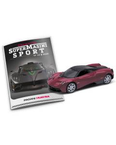 Supermasini Sport Nr.14 - Pagani Huayra Rosu - Macheta 1:34-1:39
