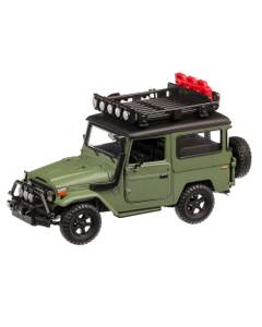 Macheta Toyota FJ40 verde mat - 1:24 Motormax