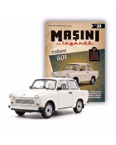 Masini de Legenda Nr.33 - Trabant 601 Alb - Macheta Auto 1:43 DeAgostini