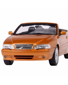 Volvo - C70 Cabriolet 2000, macheta auto, scara 1:18, maro metalizat, DNA Collectibles