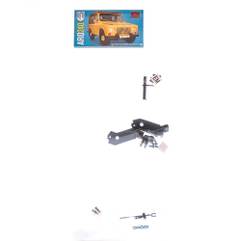 Macheta ARO 240 kit construibil Eaglemoss nr. 47 - piesele