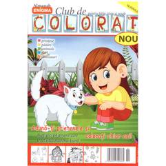 Club de colorat pentru fetite istete si vesele