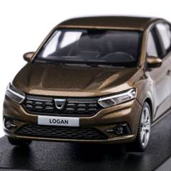 Dacia Logan 2021, macheta auto scara 1:43, maro, Norev