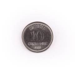 Bani de pe mapamond nr. 9 - 1 TAMBALA MALAWI - 10 CENTAVOS BRAZILIA