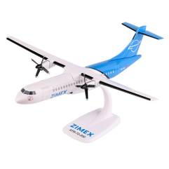 Macheta avion ATR 72-200F Zimex Aviation HB-ALL 1:100 Herpa - vedere 3/4 stanga fata