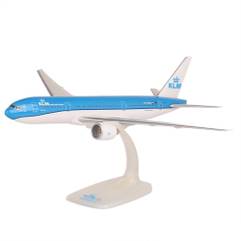 Macheta Avion Boeing 777-200 KLM PH-BQA Albert Plesman 1:200