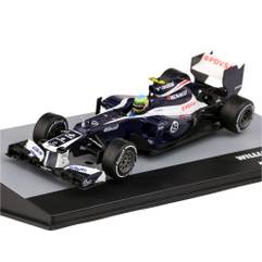 Macheta Formula 1 Williams Renault FW34 No.19 Malaysian GP 2012 Bruno Senna White Blue 1:43 Magazine Models