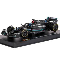 Macheta monopost Mercedes AMG W14 E Performance 2023 F1 #63 Russell cu casca